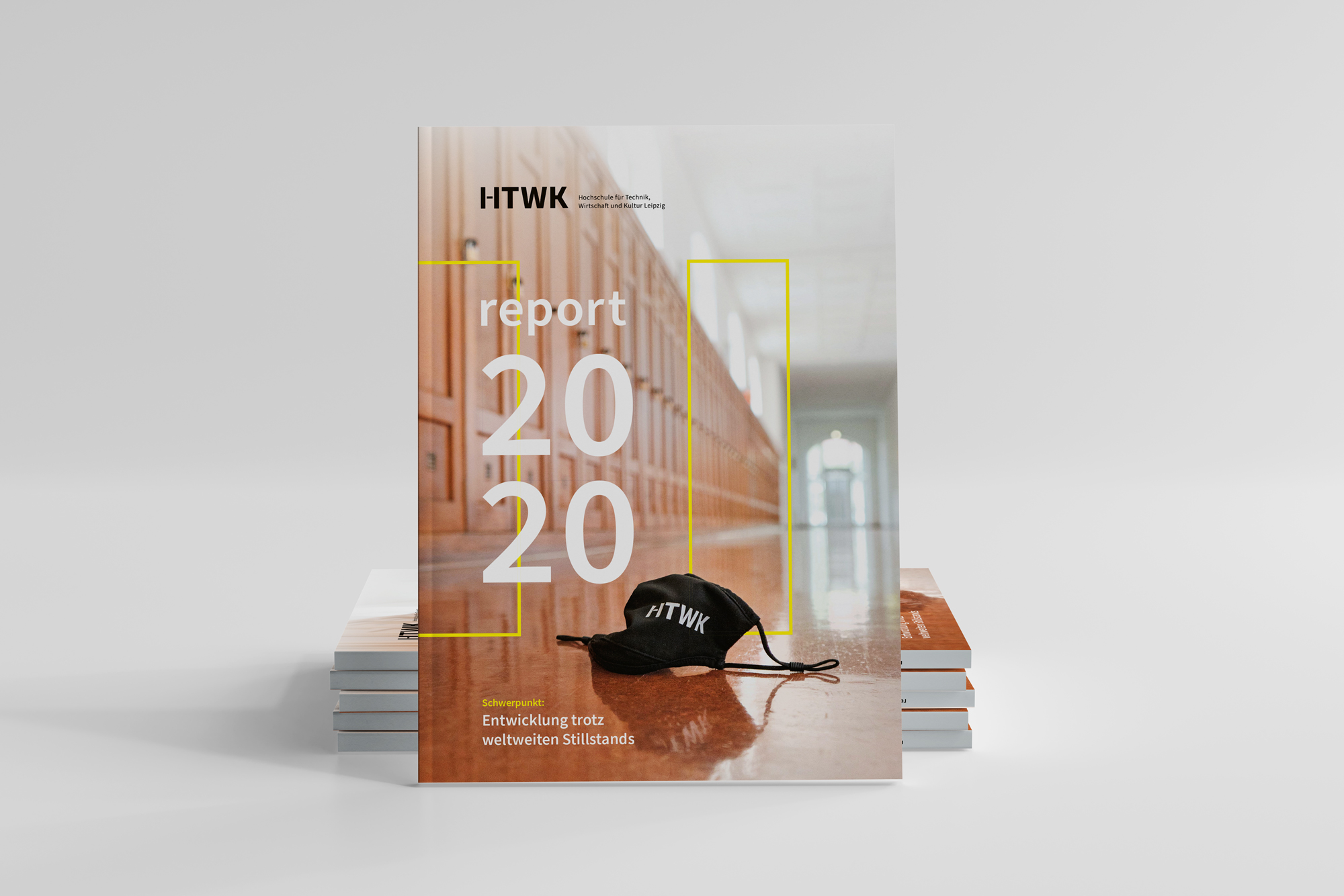 Cover Jahresbericht 2020 HTWK Leipzig